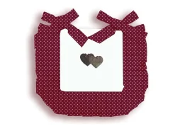Soleil d'ocre Ropa De Casa^Funda de silla de algodón puro, 40x40x3 cm, diseño LOVE, , por Rojo