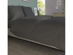 DODO Ropa De Cama^Funda nórdica - 140 x 200 cm - Algodón - Antibacteriana Gris antracita
