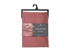 Atmosphera Ropa De Cama^Funda nórdica algodón rosa 90x190cm Rosa palo