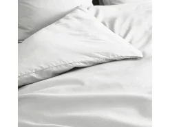 New Promo Linge Funda Nórdica Percal 100% Algodón 220x240cm - Confortable & Certificada Oeko-Tex Blanco