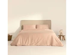New Ripshop Funda nÃ³rdica satÃ©n 300 hilos PInk - 140x200 cm Rosa