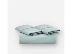Outlet Morfeo Descanso Funda nórdica verde agua 160x190/200 - 100% algodón orgánico premium Verde claro