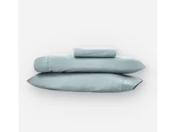 Morfeo Descanso Ropa De Cama^Funda nórdica verde agua 200x190/200 - 100% algodón orgánico premium Verde claro