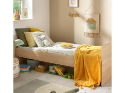 Sauthon Ropa De Cama^Funda nórdica 100x135cm en algodón verde lima Verde almendra