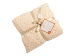 Hot Sauthon Funda para cama de bebé de 90x140 cm en gasa doble de algodón Beige
