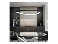 Ideal Lux Iluminación Exterior^GEMINI SP D42 ON-OFF, Suspensión, Negro