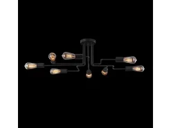 Sale Maytoni Gilbert Plafón , 8 Luces, E27 Negro