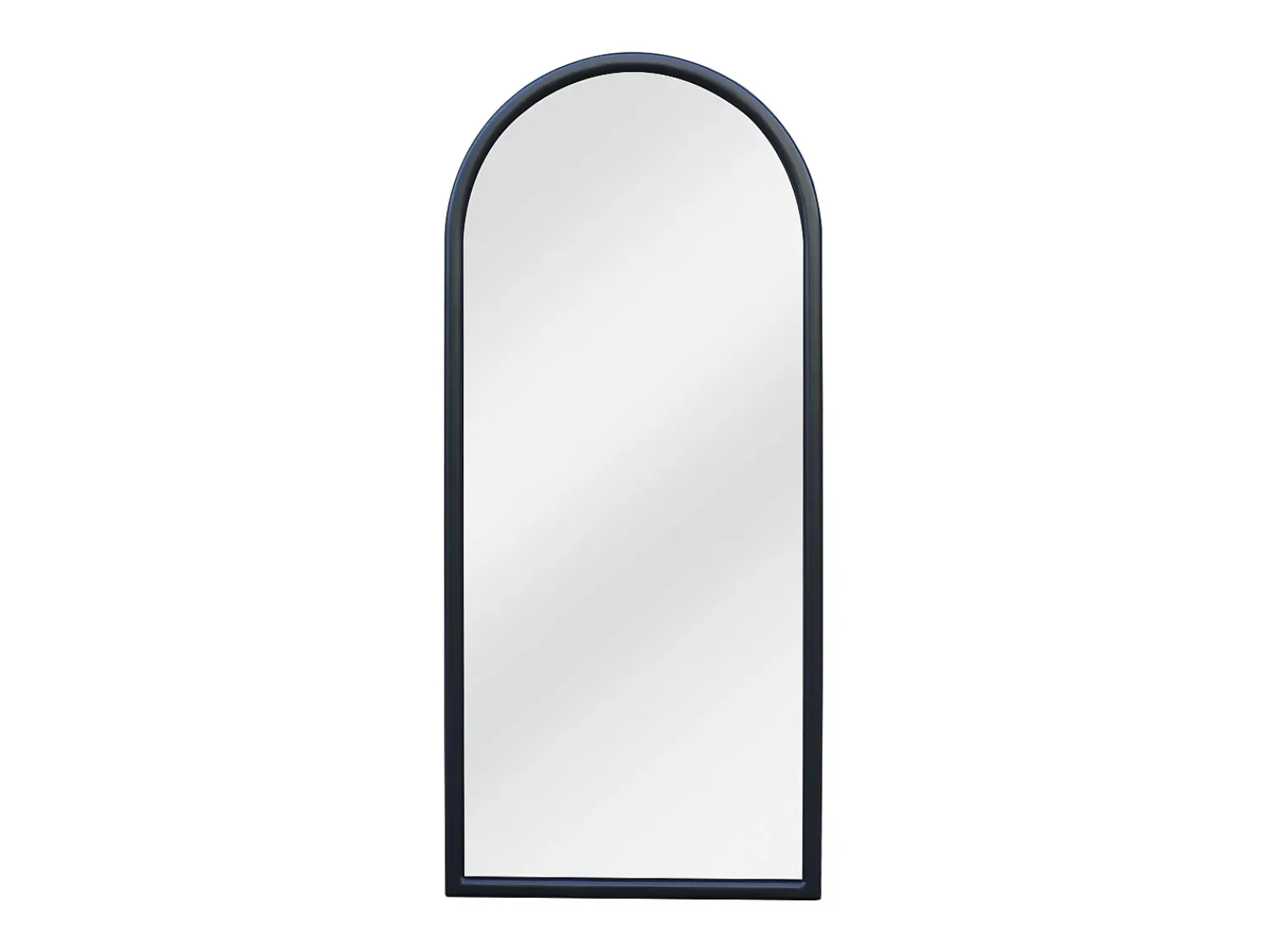 Hot OZAIA Gran espejo arco de madera de paulownia, L. 80 x H. 180 cm, , EZAREL Negro