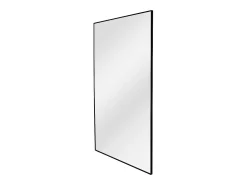 Online OZAIA Gran espejo rectangular de aluminio, L. 120 x H. 190 cm, , NIREVA Negro