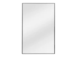 Outlet OZAIA Gran espejo rectangular de aluminio An. 120 x Alt. 190 cm, , MYRA Negro