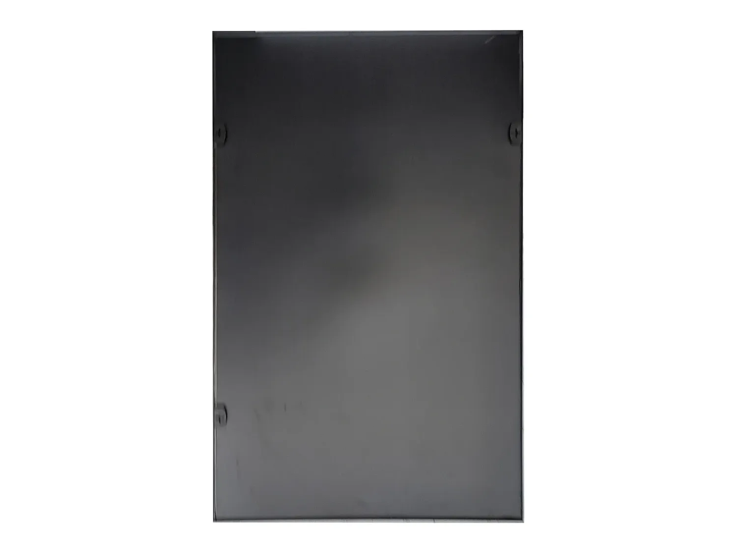 Outlet OZAIA Gran espejo rectangular de aluminio An. 120 x Alt. 190 cm, , MYRA Negro