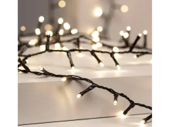 Ledkia Guirnalda Luminosa^Guirnalda Cable LED Classic 35m 3000K Blanco Cálido Negro