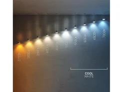 Guirnalda Exterior Cable Negro LED Blanco Frío 9m Blanco Frío 5000K