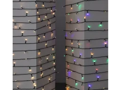 Guirnalda Solar Exterior Cable LED 12m 3000K Blanco Cálido