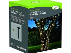 Smart garden products Guirnalda Luminosa^Guirnalda solar exterior LUCI200 LED blanco cálido - 21,9m Multicolor