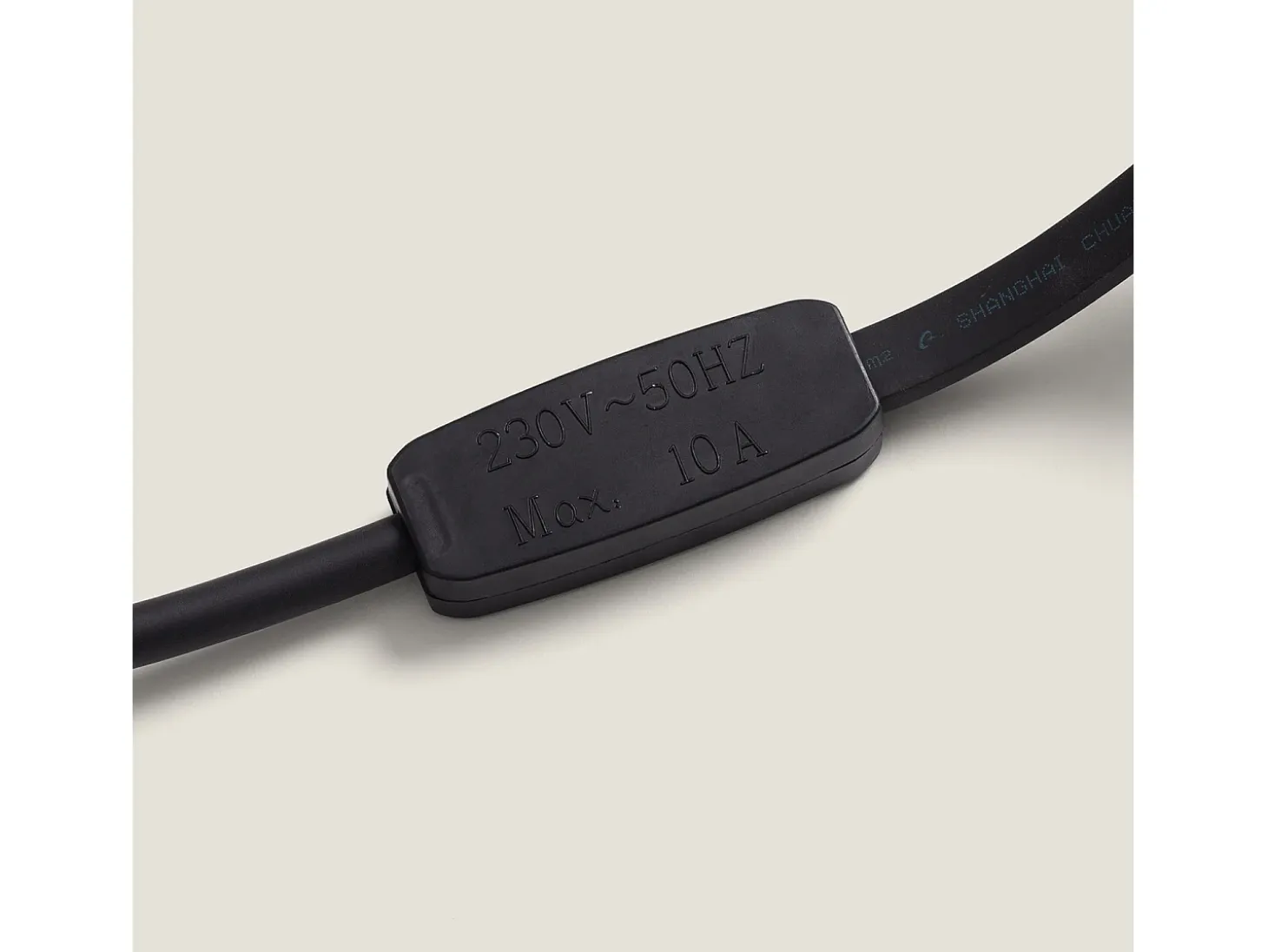Guirnaldas para Exterior IP44 Cable Eléctrico Plano con Portalámparas E27 a Medida Negro 50 m