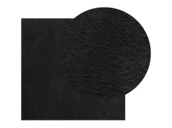 Garden Furniture Alfombra De Salón^Hester Alfombra de pelo corto suave lavable HUARTE 120x120 cm Negro