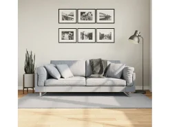 Hester Alfombra de pelo corto suave lavable HUARTE gris 100x200 cm