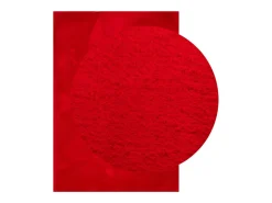 Garden Furniture Alfombra De Salón^Hester Alfombra de pelo corto suave lavable HUARTE 140x200 cm Rojo