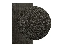 High Point Alfombra pelo largo aspecto brillante ISTAN antracita 100x200cm