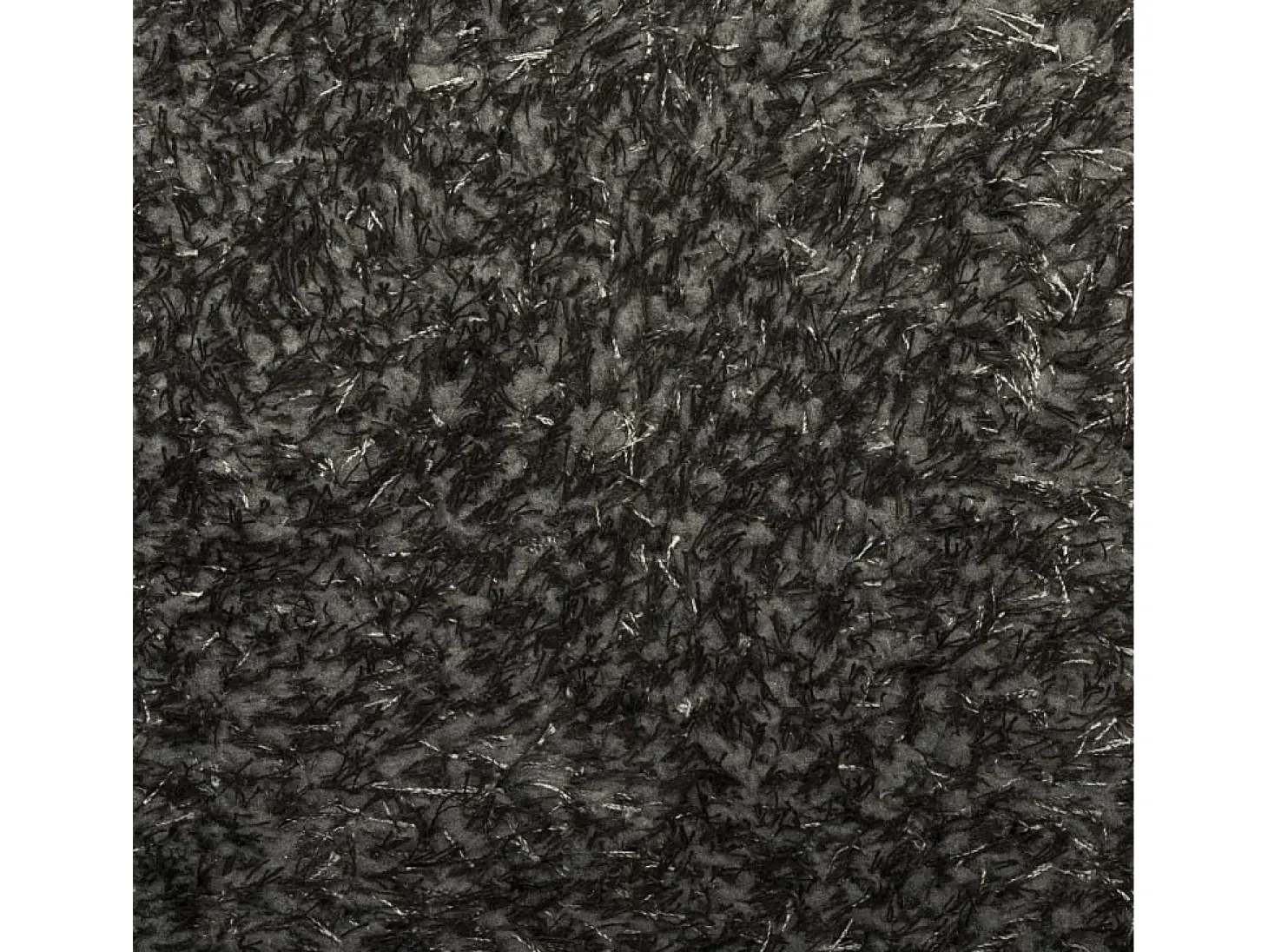 High Point Alfombra pelo largo aspecto brillante ISTAN antracita 100x200cm