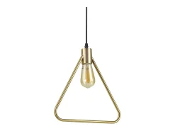 Ideal Lux Abc - 1 lámpara colgante de techo de latón antiguo, E27
