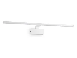 Ideal Lux ALMA - Aplique LED Integrado Cuadro 1 Luz Latón Satinado 3000K Camel
