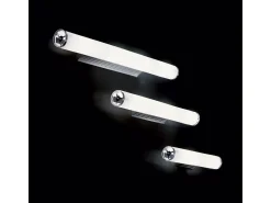Ideal Lux Aplique Para Pared^Camerino - Aplique de pared con espejo grande para interiores, 4 luces, , E14 Blanco