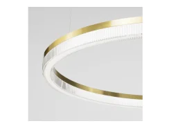 Hot Ideal Lux CROWN Plafón Colgante LED Integrado Latón 3000Lm 3000K Camel