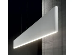 Outlet Ideal Lux Desk - Barra colgante de techo LED 1 luz Blanco