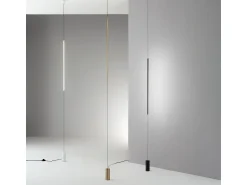 Ideal Lux Aplique Para Pared^FILO Luz de techo colgante LED integrada, negra, 3000 K, no regulable Negro