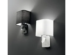 Outlet Ideal Lux GEA - Marco interior (la pantalla se vende por separado), E27 Negro