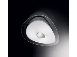 Ideal Lux Geko - Lámpara empotrada de techo pequeña con 2 luces de vidrio, E27