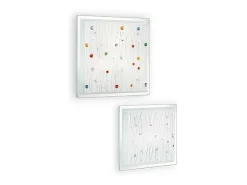 Discount Ideal Lux Ocean - Luz de empotrar grande para interiores de 3 luces Transparente, E27 Gris