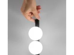 Ideal Lux PING PONG Plafón Globo 4 Luces Negro 1000Lm 3000K