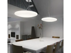 Ideal Lux Smarties Bianco - Lámpara colgante de techo mediana 3 luces blanca, E27