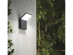 Ideal Lux Aplique Para Pared^STYLE - Aplique de exterior LED integrado 1 luz Antracita 3000K IP54 Negro