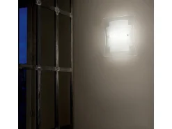 Ideal Lux Aplique Para Pared^Triplo - 1 luz de pared pequeña para interior de vidrio, E27 Transparente