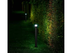 Ideal Lux Lámpara De Pie^Venus - 1 Bolardo ligero de exterior corto Antracita IP44, GU10 Negro