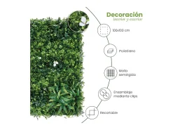 Best NORTENE Jardín vertical forest 100x100 cm 100X100 CM Verde