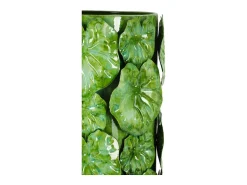 Best Jarrón de concha de metal 18x17,5x46 Verde