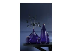 J-Line Jarrón^Jarrón de vidrio morado 25x25x75 cm Violeta