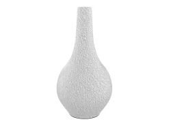 Rendez-Vous Déco Jarrón decorativo de terracota H42cm - Cruz Blanco