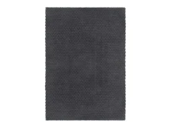 Jochem Alfombra rectangular algodón antracita 160x230 cm