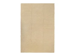 Online Garden Furniture Jochem Alfombra rectangular algodón natural 120x180 cm Marru00f3n