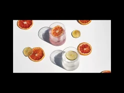 Vaso^Juego de 6 copas de cristal Zafferano Moonlight 35 cl Transparente