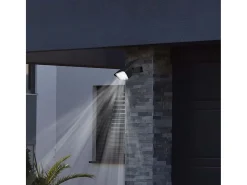 Lumisky Iluminación Exterior^Juego de 2 focos solares 250LM CURTIS Negro