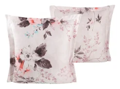 Juego de 2 fundas de almohada satén de algodón "Malogra"