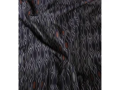 New Blanc avenue Juego de 2 fundas de almohada satén de algodón "Majeur" Multicolor
