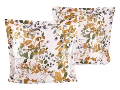 Juego de 2 fundas de almohada satén de algodón "Vienna"